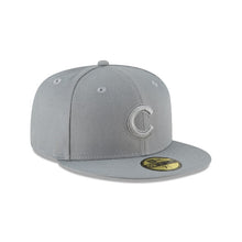 Load image into Gallery viewer, 59Fifty Chicago Cubs MLB Basic Storm Grey - Grey UV
