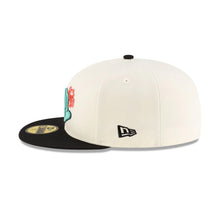 Load image into Gallery viewer, 59Fifty LMB x NEWERAMX Diablos del Mexico 2T Roses Chrome/Black - Mint UV
