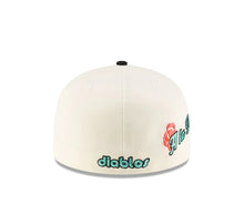 Load image into Gallery viewer, 59Fifty LMB x NEWERAMX Diablos del Mexico 2T Roses Chrome/Black - Mint UV
