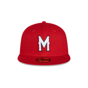 59Fifty Diablos Rojos del Mexico Liga Mexicana de Beisbol Alt Game Cap - Black UV