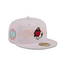 Load image into Gallery viewer, 59Fifty LMB x NEWERAMX Diablos del Mexico Wordmark Pink - Coral UV
