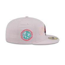 Load image into Gallery viewer, 59Fifty LMB x NEWERAMX Diablos del Mexico Wordmark Pink - Coral UV
