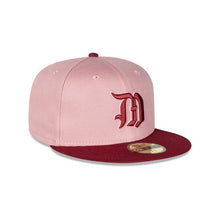 Load image into Gallery viewer, 59Fifty Diablos Rojos del Mexico x Roji Liga Mexicana de Beisbol Pink/Red- Black UV
