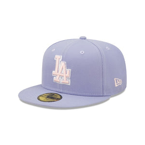 59Fifty Los Angeles Dodgers 75th World Series Lavender - Pink UV
