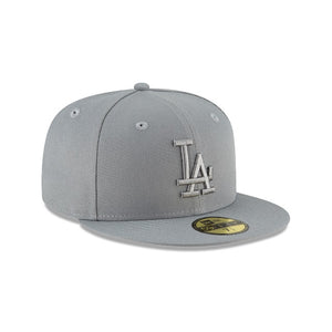59Fifty Los Angeles Dodgers MLB Basic Storm Grey - Grey UV