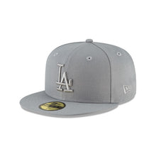 Load image into Gallery viewer, 59Fifty Los Angeles Dodgers MLB Basic Storm Grey - Grey UV
