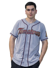 Load image into Gallery viewer, 2024 LAMP Tomateros de Culiacan &quot;Tomateros&quot; Authentic Game Jersey - Grey/Maroon
