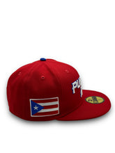Load image into Gallery viewer, 59Fifty Jersey Front Puerto Rico World Baseball Classic Red - Grey UV
