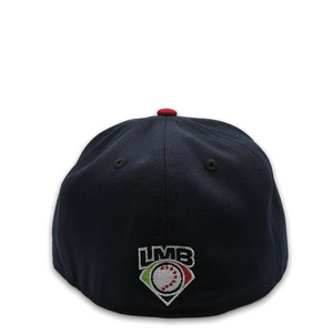 59Fifty Sultanes de Monterrey Liga Mexicana 2-Tone Navy/Scarlet - Grey UV