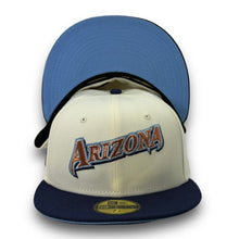Load image into Gallery viewer, 59Fifty Arizona Diamondbacks Inaugural Season Yote x Burdeens 1.0 2-Tone - Icy Blue UV
