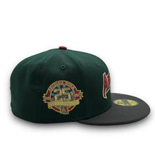 Load image into Gallery viewer, 59Fifty Arizona Diamondbacks 25th Anniversary 2-Tone Dk Green/Graphite - Red UV - by @Chicago8and9
