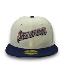 Load image into Gallery viewer, 59Fifty Arizona Diamondbacks Inaugural Season Yote x Burdeens 1.0 2-Tone - Icy Blue UV
