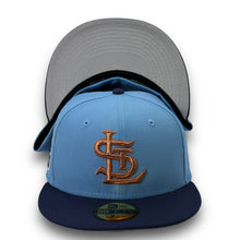 Load image into Gallery viewer, 59Fifty Yote x Burdeens 2.0 St. Louis Cardinals 1948 ASG 2-Tone - Grey Blue UV
