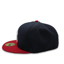 Load image into Gallery viewer, 59Fifty Sultanes de Monterrey Liga Mexicana 2-Tone Navy/Scarlet - Grey UV
