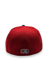 Load image into Gallery viewer, 59Fifty MiLB Tennessee Smokies Custom Game Cap Red - Grey UV

