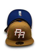 Load image into Gallery viewer, 59Fifty Puerto Rico World Baseball Classic Toasted Peanut - Royal UV
