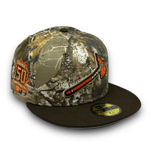 Load image into Gallery viewer, 59Fifty Atlanta Braves 150th Anniversary Real Tree by @humble.hatter - Grey UV
