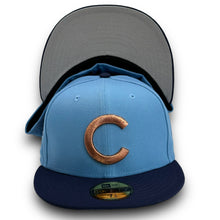 Load image into Gallery viewer, 59Fifty Chicago Cubs Yote x Burdeens 2.0 1908 World Series 2-Tone - Grey UV
