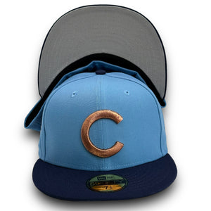 59Fifty Chicago Cubs Yote x Burdeens 2.0 1908 World Series 2-Tone - Grey UV