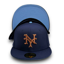 Load image into Gallery viewer, 59Fifty NY Giants Yote 2.0 x Burdeens New York Giants 1921 World Series Light Navy - Icy Blue UV
