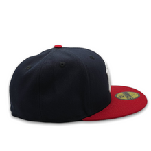 Load image into Gallery viewer, 59Fifty Sultanes de Monterrey Liga Mexicana 2-Tone Navy/Scarlet - Grey UV
