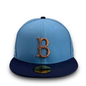 59Fifty Brooklyn Dodgers Yote x Burdeens 2.0 Ebbets Field 2-Tone - Grey UV
