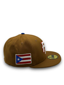 59Fifty Puerto Rico World Baseball Classic Toasted Peanut - Royal UV