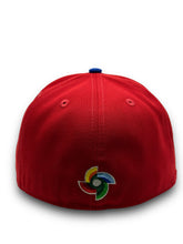 Load image into Gallery viewer, 59Fifty Jersey Front Puerto Rico World Baseball Classic Red - Grey UV

