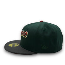 Load image into Gallery viewer, 59Fifty Arizona Diamondbacks 25th Anniversary 2-Tone Dk Green/Graphite - Red UV - by @Chicago8and9
