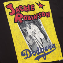 Load image into Gallery viewer, Mitchell &amp; Ness Brooklyn Dodgers Jackie Robinson Vintage Cover T-Shirt - Black
