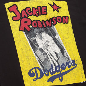 Mitchell & Ness Brooklyn Dodgers Jackie Robinson Vintage Cover T-Shirt - Black