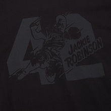 Load image into Gallery viewer, Mitchell &amp; Ness Brooklyn Dodgers Jackie Robinson Sliding 42 T-Shirt - Black
