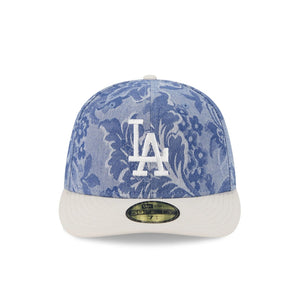 59Fifty Three Looms X New Era Los Angeles Dodgers 2-Tone Denim - Gray UV