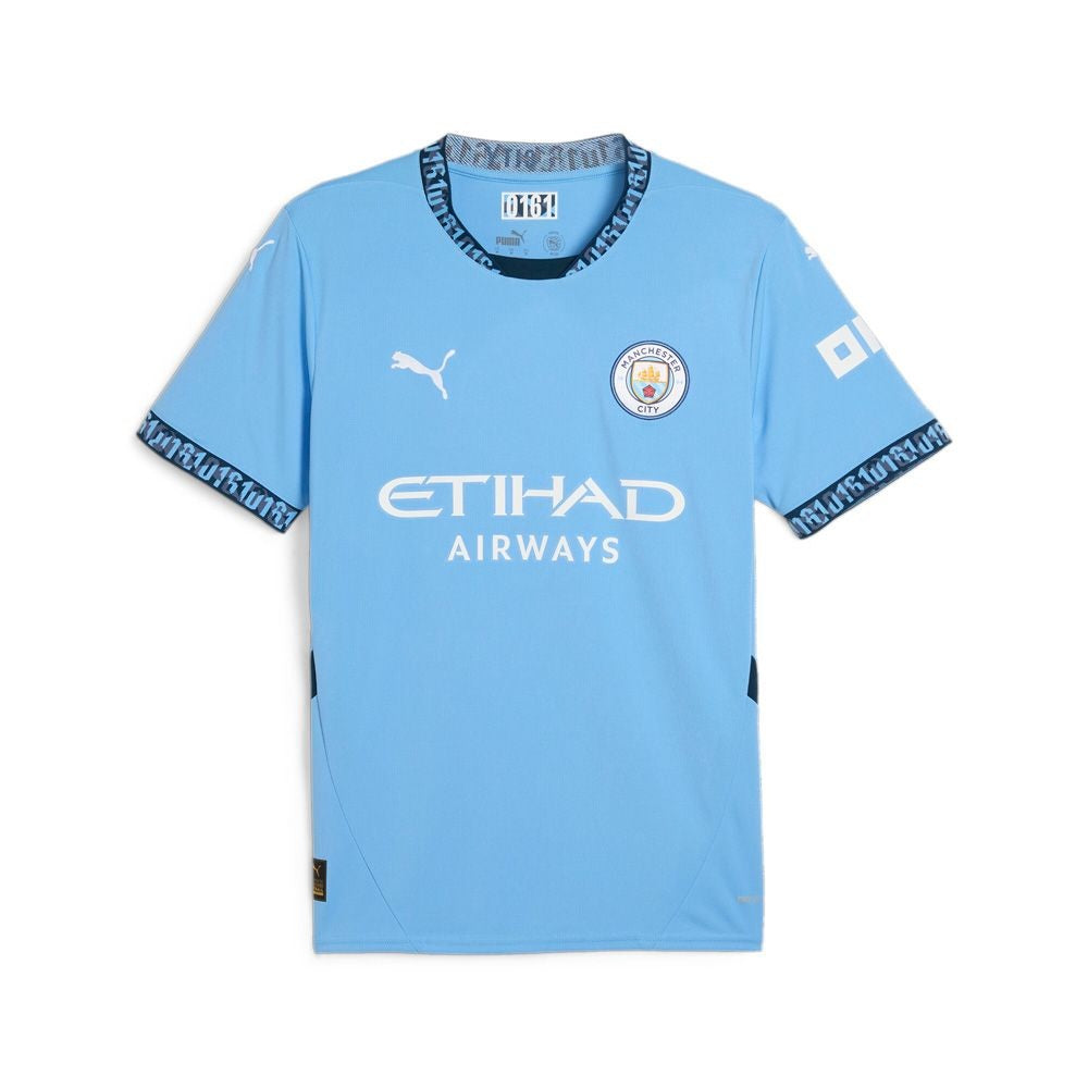 Puma 2024/2025 Manchester City Home Men's Drycell Replica Soccer Jersey