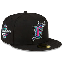 Load image into Gallery viewer, 59Fifty Florida Marlins Polar Lights 1997 World Series Black - Teal UV
