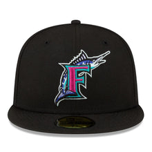 Load image into Gallery viewer, 59Fifty Florida Marlins Polar Lights 1997 World Series Black - Teal UV
