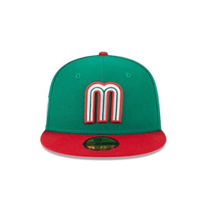 59Fifty Mexico World Baseball Classic Onfield 2T Green/Red- Grey UV