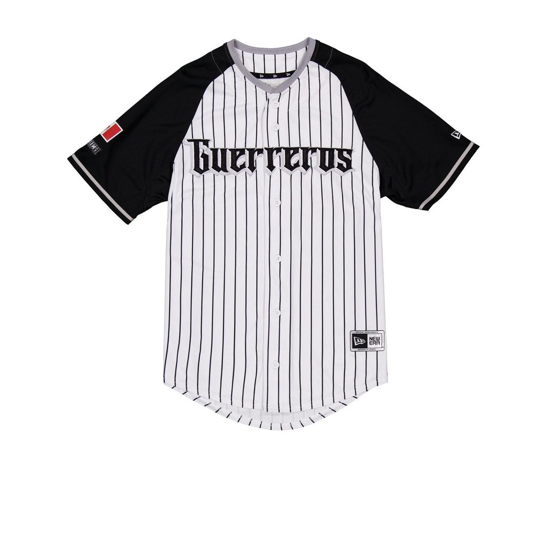 2024 LMB Guerreros de Oaxaca Home Game Jersey - Wht/Blk