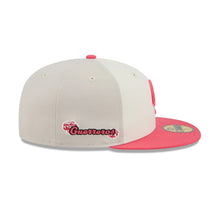 Load image into Gallery viewer, 59Fifty LMB x NEWERAMX Guerreros de Oaxaca 3T &quot;Coral&quot; Stone/Chrome/Coral - Black UV
