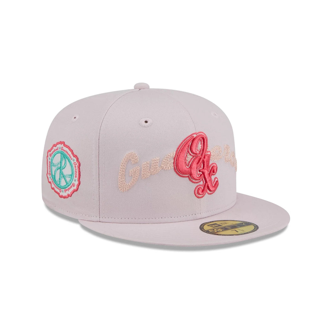 59Fifty LMB x NEWERAMX Guerreros de Oaxaca Wordmark Pink - Coral UV
