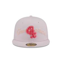 Load image into Gallery viewer, 59Fifty LMB x NEWERAMX Guerreros de Oaxaca Wordmark Pink - Coral UV
