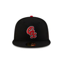 Load image into Gallery viewer, 59Fifty LMB Guerreros de Oaxaca Game Cap Away Mex Flag SP Black - Black UV
