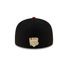 Load image into Gallery viewer, 59Fifty LMB Guerreros de Oaxaca Game Cap Away Mex Flag SP Black - Black UV
