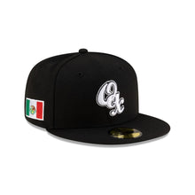 Load image into Gallery viewer, 59Fifty LMB Guerreros de Oaxaca Game Cap Home Mex Flag SP Black - Black UV
