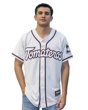 Load image into Gallery viewer, 2024 LAMP Tomateros de Culiacan &quot;Tomateros&quot; Authentic Game Jersey - Chrome/Maroon
