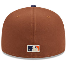 Load image into Gallery viewer, 59Fifty San Diego Padres Harvest 25th Anniversary Game 2T Brown/Navy - Gray UV
