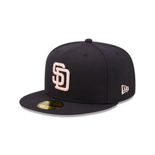 Load image into Gallery viewer, 59Fifty San Diego Padres x New Era Navy 1998 World Series - Pink UV
