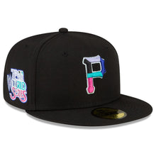 Load image into Gallery viewer, 59Fifty Pittsburgh Pirates Polar Lights 76th World Series Black - Pink UV
