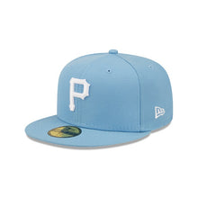 Load image into Gallery viewer, 59Fifty Pittsburgh Pirates MLB Basic Sky Blue - Grey UV
