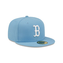 Load image into Gallery viewer, 59Fifty Boston Red Sox MLB Basic Sky Blue - Grey UV
